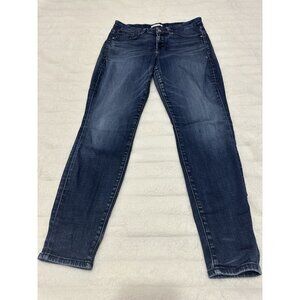Good American Good Legs Skinny Jeans 12/31 Dark Wash Blue